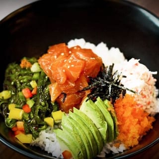Poke Salmon Bowl