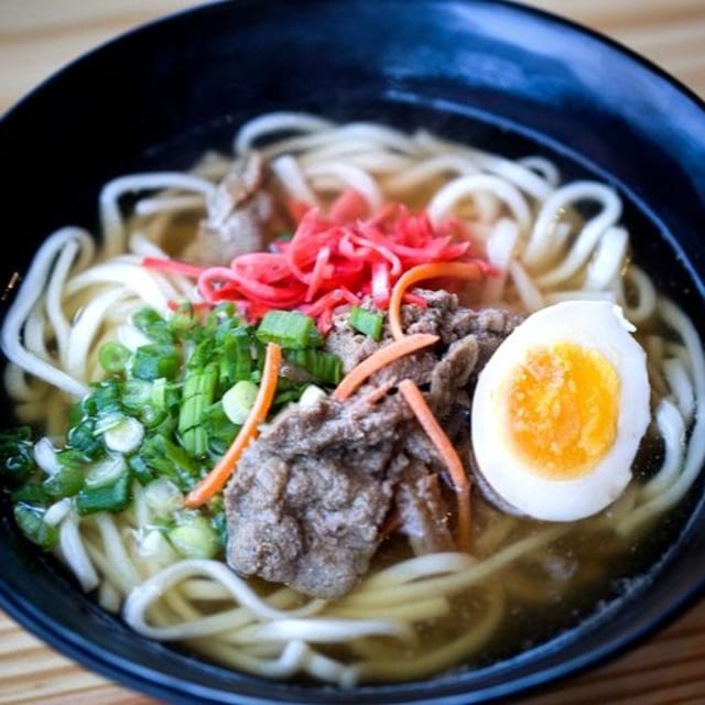 Niku Udon (Beef Udon).